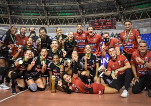 Sesi Bauru é campeão da Copa Brasil de vôlei feminino 2022