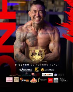 Após 4 anos de treino visando competir Jeferson Kawamura realiza sonho de ser fisiculturista