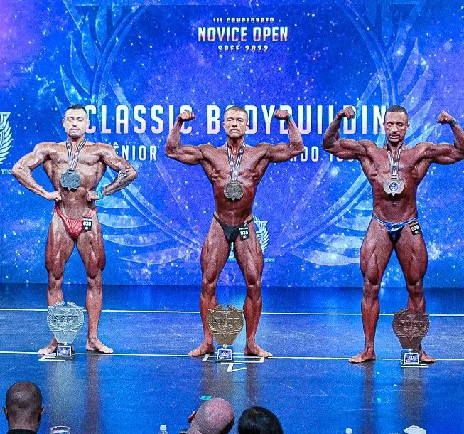Vinicius Lacerda é campeão na sua estreia no fisiculturismo