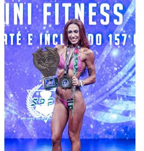 Gabrielle Ribeiro conquista top 1 da categoria Bikini até 1,57 cm no Novice Open 2022