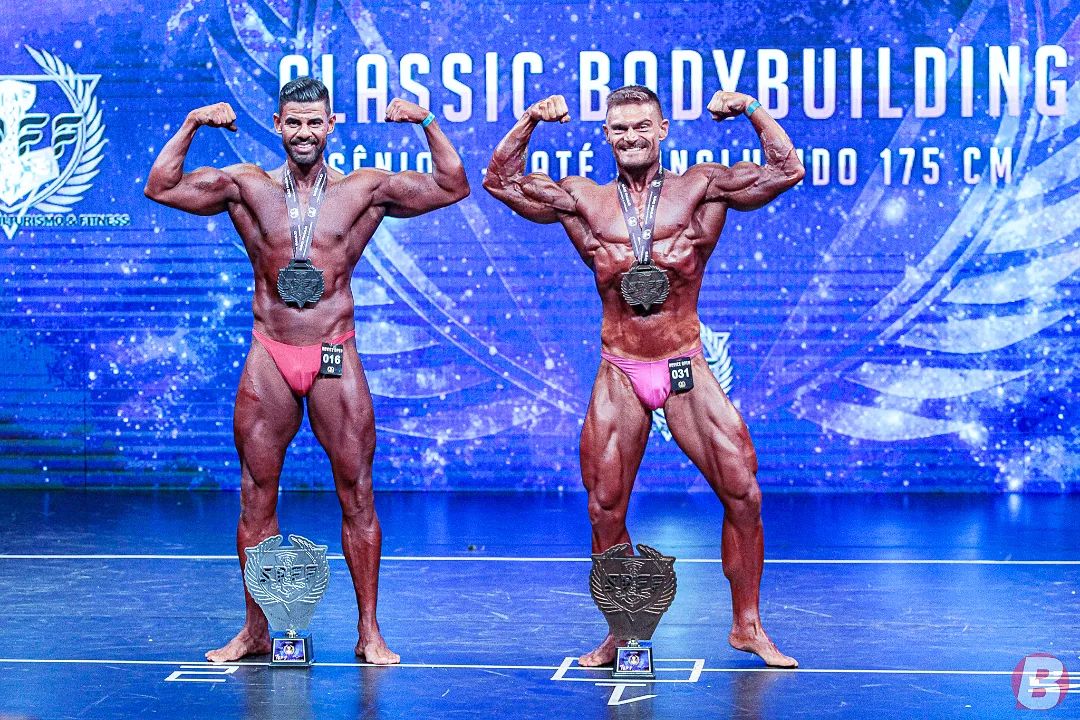 Classic Bodybuilder Novice Open 2022: Renato Zaparoli é campeão da classe até 1,75 cm