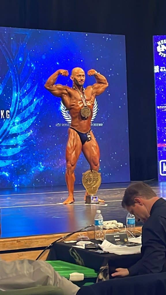 Guilherme Ramos &eacute; campe&atilde;o da Body at&eacute; 70 kg ap&oacute;s ficar no quase por 6 vezes