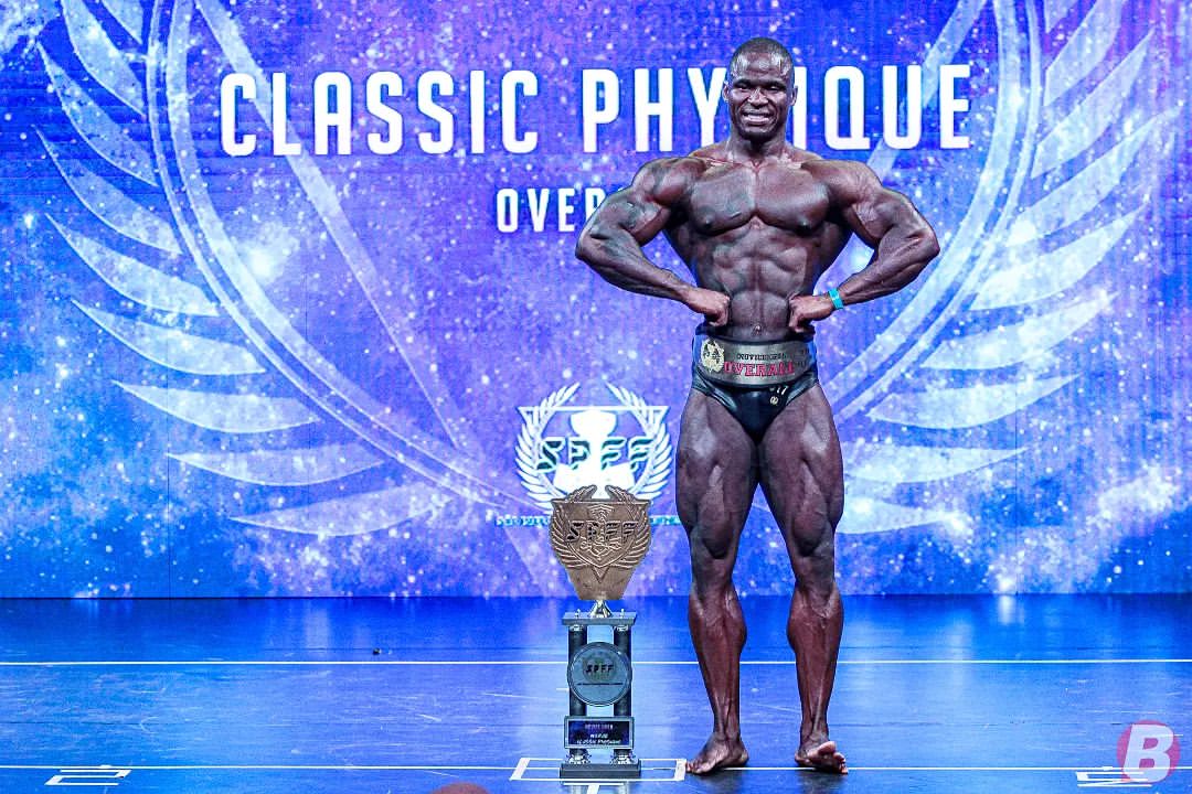 Lusimar Gonzaga é overall da Classic Physique no Novice Open 2022