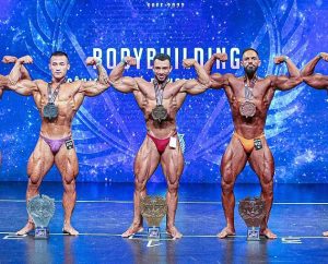 Diego Camilo ganha top 1 na Bodybuilder e na Classic do Novice Open
