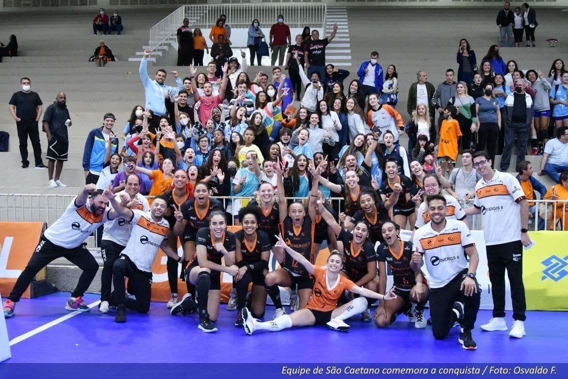 São Caetano e Brusque são os dois novos times para a Superliga A de vôlei feminino 22/23