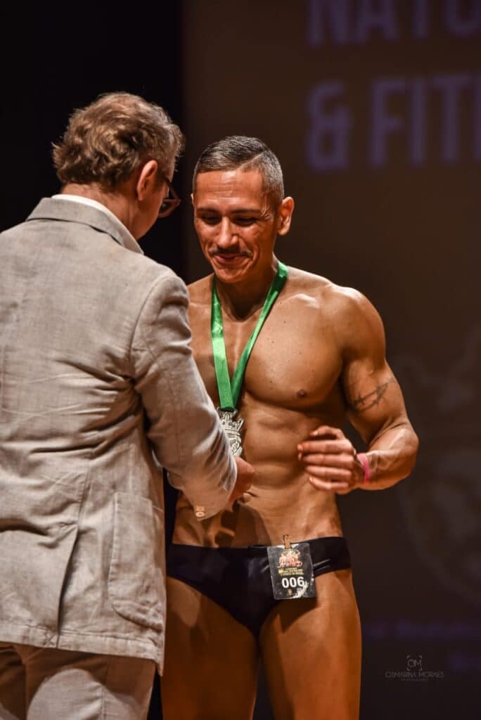 Paulo Santos conquista top 1 na categoria Master do Natural Bodybuilding
