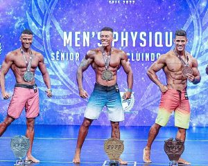 Diogo Monteiro é campeão da Men’s Physique Sênior no Novice Open 2022