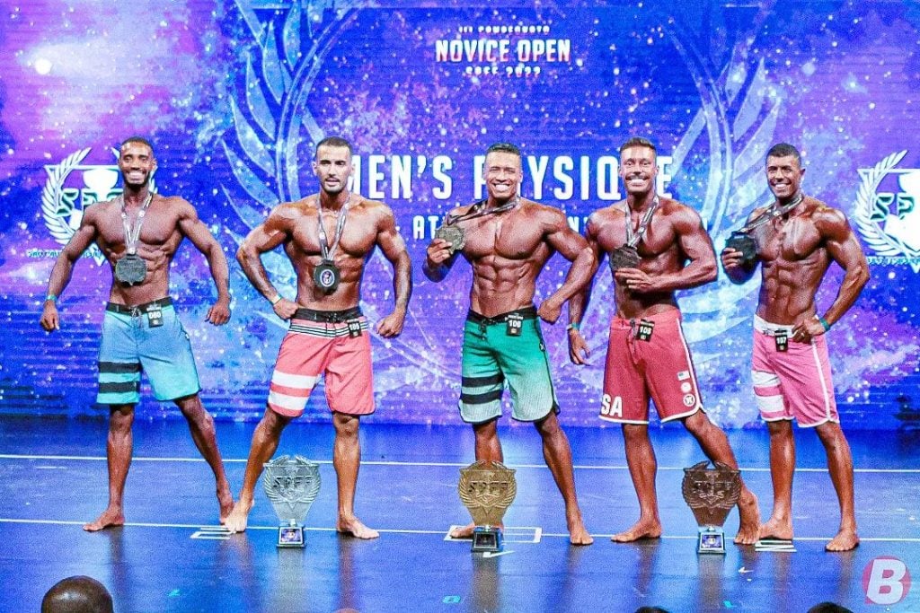Michel Veloso é campeão da Men’s Physique até 1,82 cm no Novice Open 2022