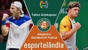Tallon Griekspoor x Alejandro Davidovich Fokina – Palpite e prognóstico – 22/05