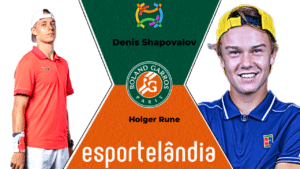Denis Shapovalov x Holger Rune – Palpite e prognóstico – 24/05