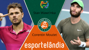 Stan Wawrinka x Corentin Moutet – Dica, palpite e prognóstico – 23/05