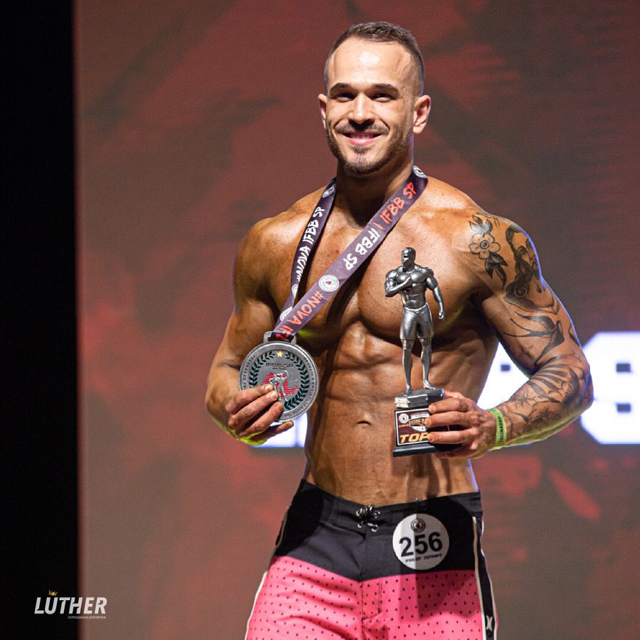Lucas dos santos competirá pela 2ª vez na carreira de fisiculturista
