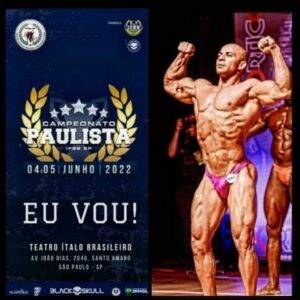 Fisiculturista Cícero Souza – Expectativas para o Campeonato Paulista 2022