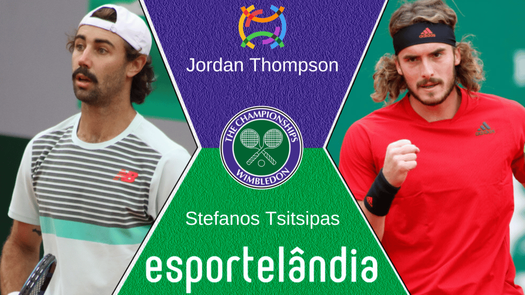 Jordan Thompson x Stefanos Tsitsipas – Dica, palpite e prognóstico – 30/06