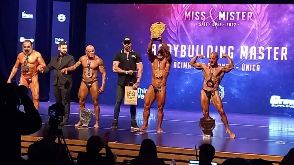 Ronaldo Ferreira se consagra campeão Master Bodybuilder na SPFF