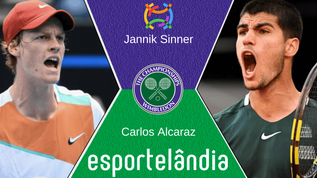 Jannik Sinner x Carlos Alcaraz – Dica, palpite e prognóstico – 03/07