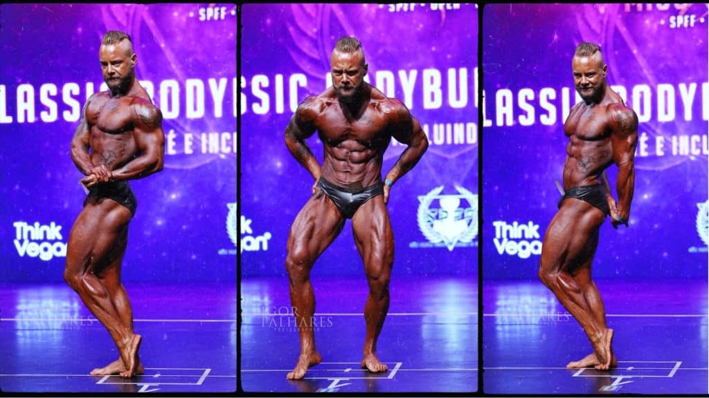 Yuri Santinelli estreia no fisiculturismo em 2° na Classic Bodybuilding