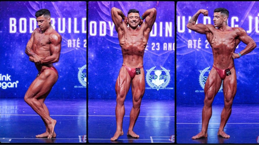 Henrique Dias consegue Top 2 na Bodybuilding do Miss e MIster 2022