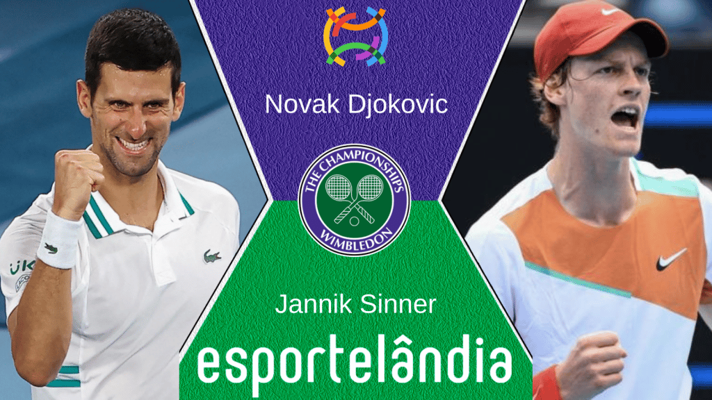 Novak Djokovic x Jannik Sinner – Palpite e prognóstico – 05/07