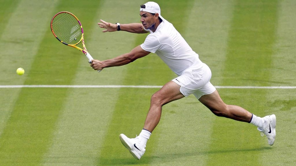 Nadal está nas quartas de final de Wimbledon