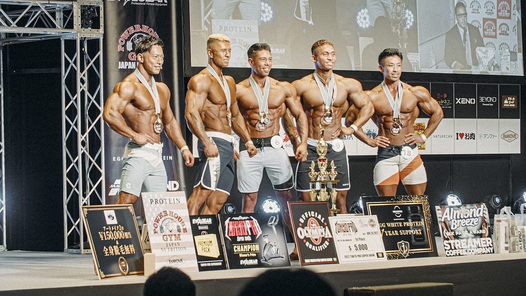 Men’s Physique Tokyo Pro 2022 – Shun Kaneko é top 1