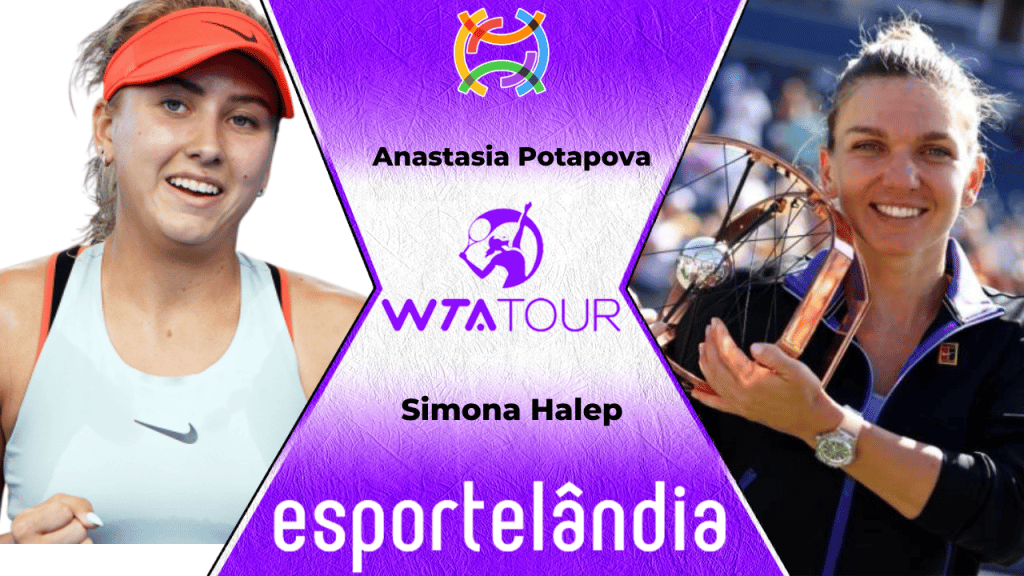 Anastasia Potapova x Simona Halep – WTA 1000 de Cincinnati – 16/08