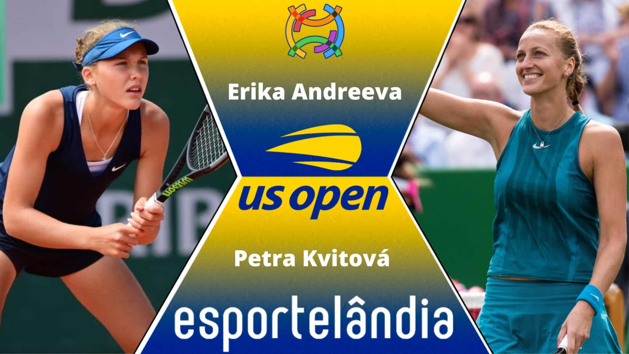 Erika Andreeva x Petra Kvitová – Palpite e prognóstico – 30/08