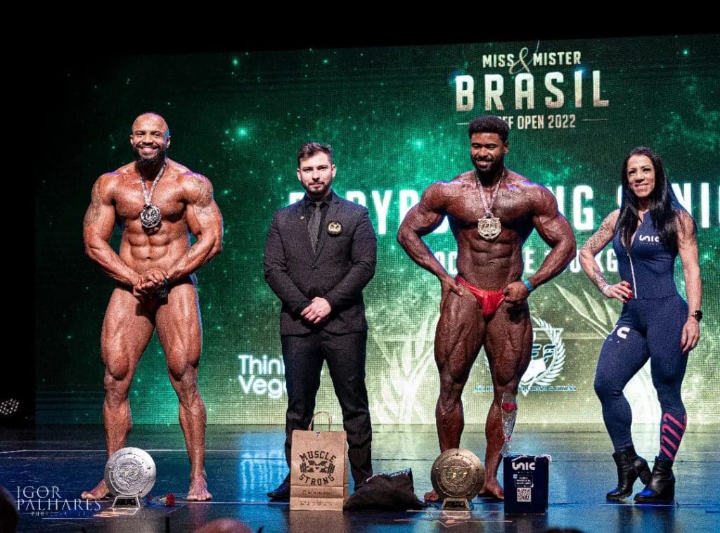Bodybuilder mais de 100kg Miss e Mister Brasil 2022 – Classificação oficial