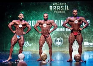Bodybuilder 100 kg Miss e Mister Brasil 2022 – Resultados
