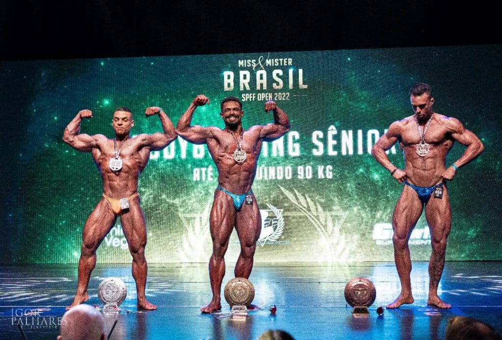 Bodybuilder 90 kg Miss e Mister Brasil 2022 – Resultados