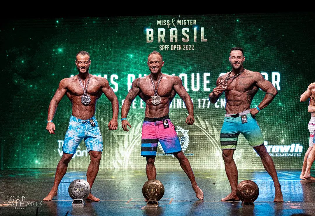 Men’s Physique 177cm Miss e Mister Brasil 2022 – Confira a classificação