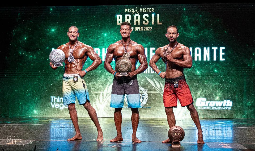 Men’s Physique Iniciante Miss e Mister Brasil 2022 – Ranking completo