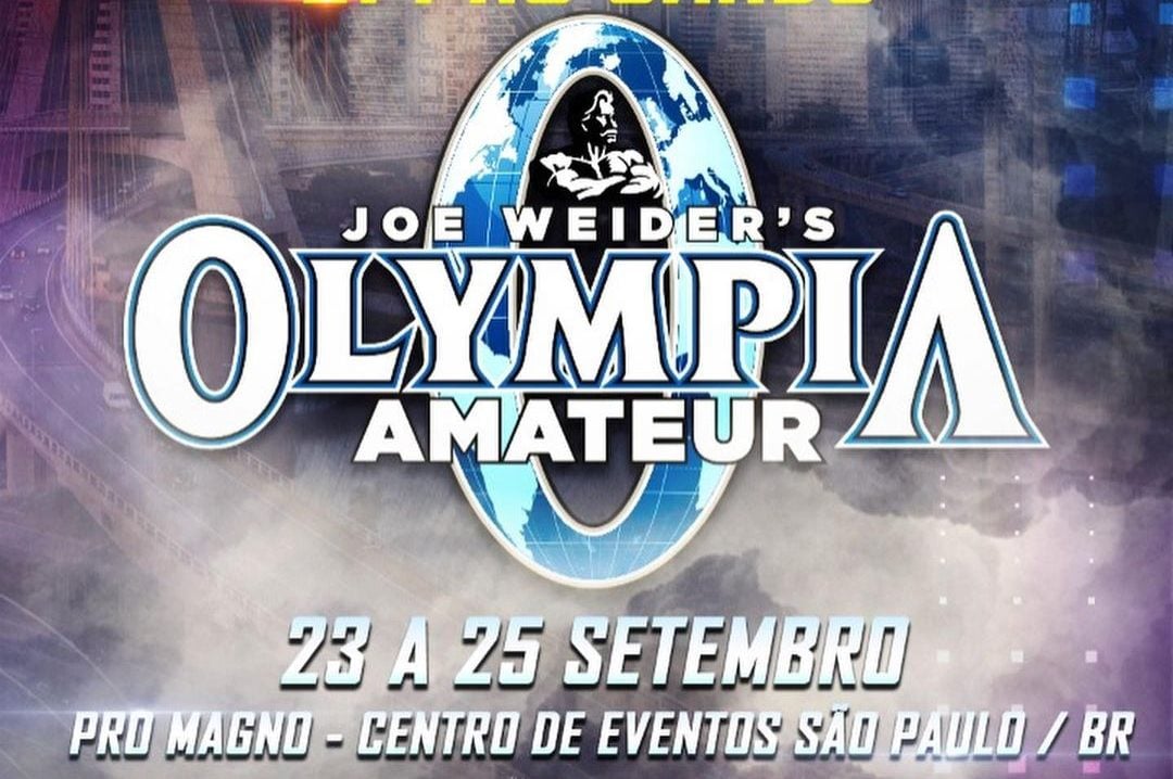 Mister Olympia Amador 2022 – Confira detalhes do evento