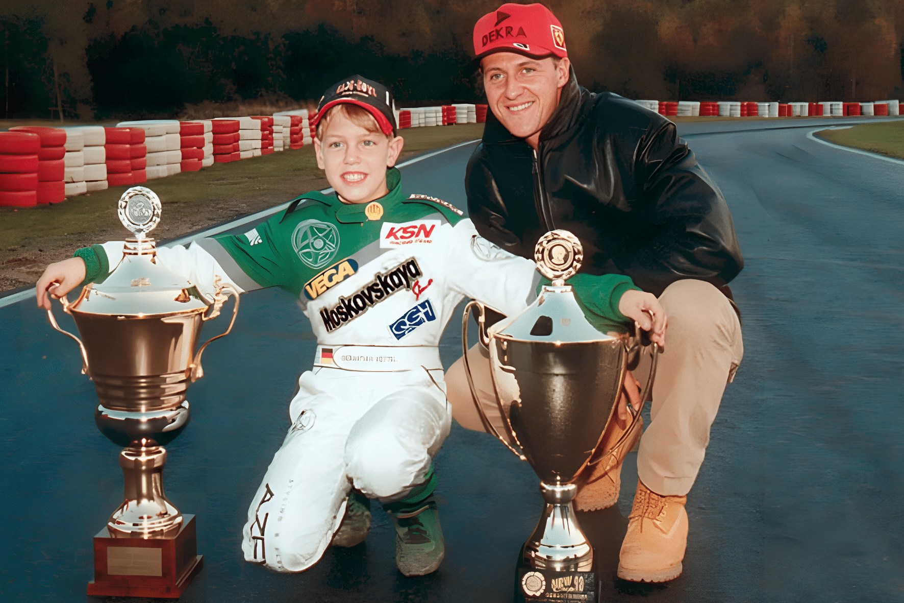 Vettel: “Schumacher me deu um conselho quando eu era jovem e fiquei meio desapontado”