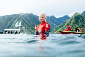 Tatiana Weston-Webb: única surfista com duas vitórias esse ano