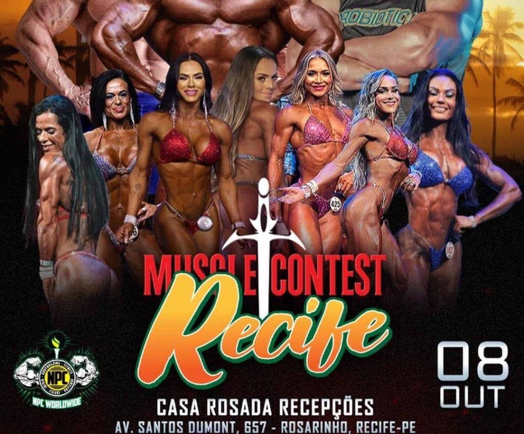Wellness MuscleContest Recife 2022 – Confira as atletas confirmadas