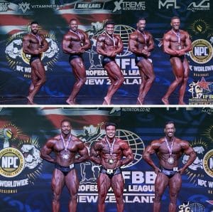 Classic Physique Nova Zelândia Pro Champion 2022 – Grand Pieterse conquista primeiro título da carreira