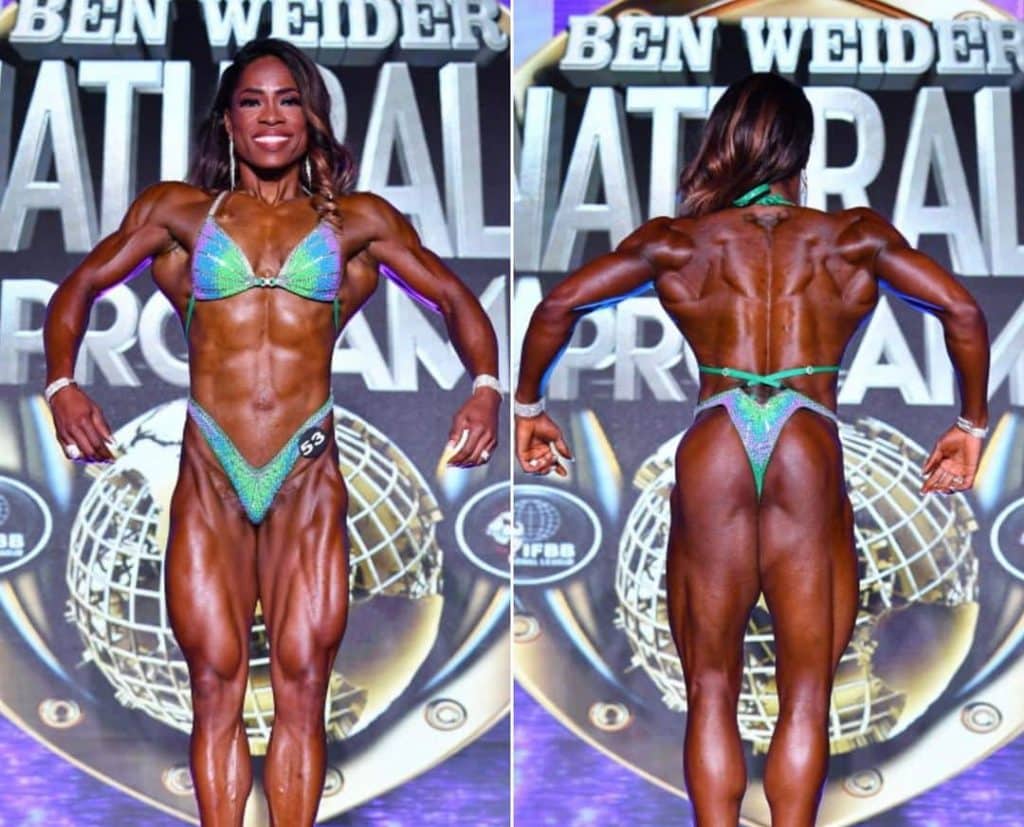 Figure Ben Weider Natural Pro Champion 2022 – Maude Exantus é campeã