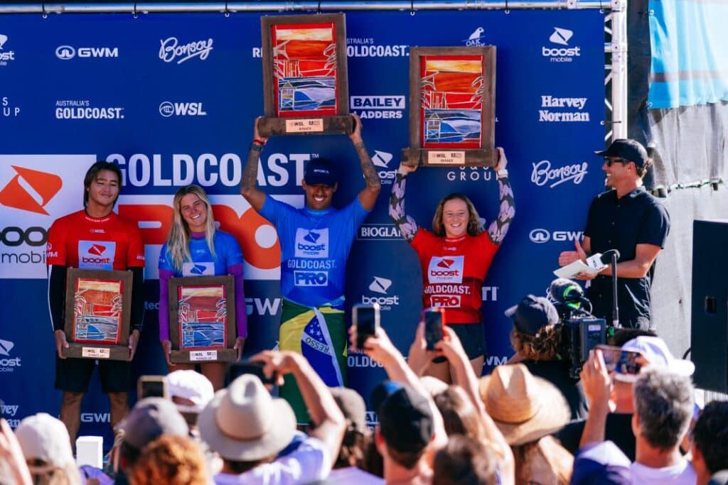 Etapa da Gold Coast do Challenger da WSL - Resultados ao vivo e em tempo real