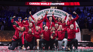 Canadá faz história ao vencer a Copa Davis por Rakuten 2022