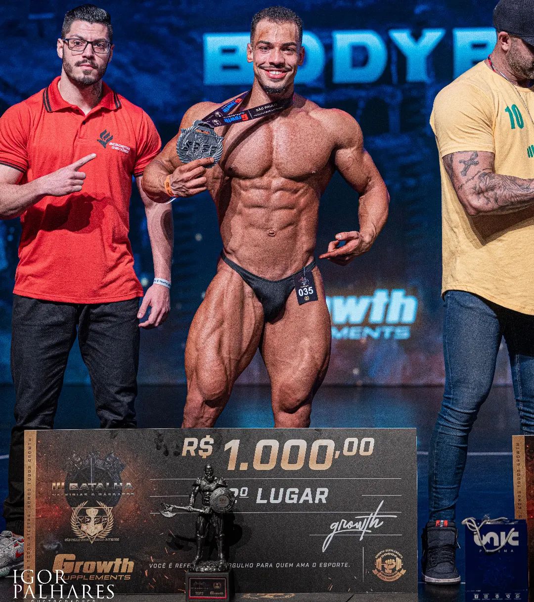Luan Farias se torna campeão Bodybuilder no The Future Champion 2022