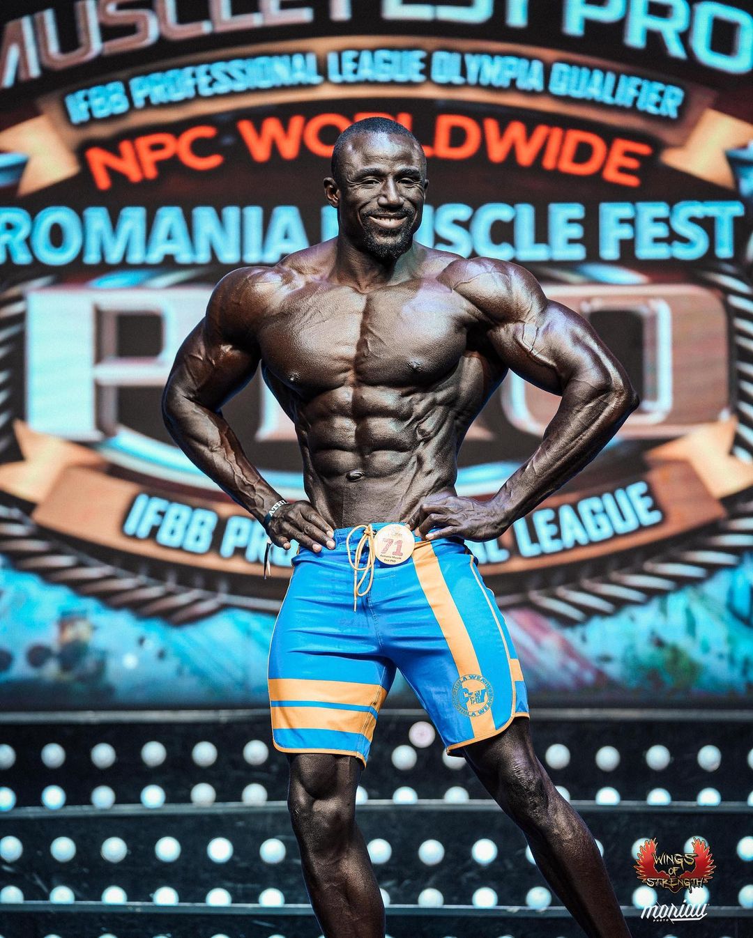 Resultado Men’s Physique Romênia Pro 2022 – Sidy Pouye é top 1