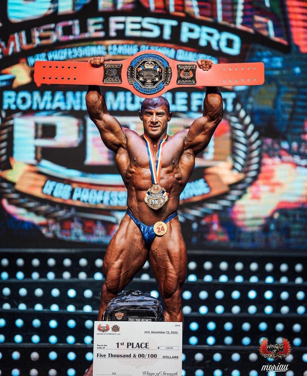 Resultado Bodybuilder 212 Romênia Pro 2022 – Radoslav Angelov é campeão