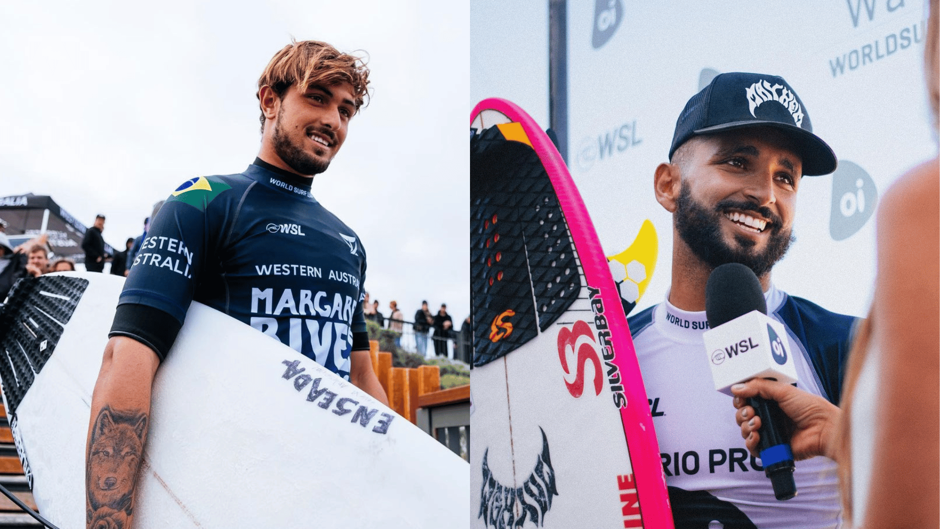 João Chianca e Michael Rodrigues garantem vaga no WCT para 2023