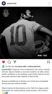 Pelé é homenageado pelo vôlei brasileiro; confira