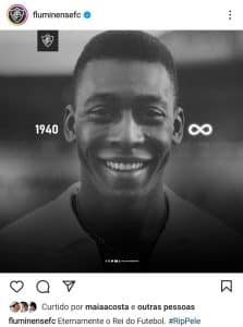 Pelé é homenageado pelo vôlei brasileiro; confira