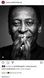 Pelé é homenageado pelo vôlei brasileiro; confira