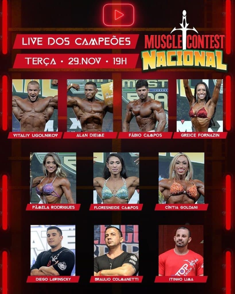 Overall MuscleContest Nacional 2022 – Conheça os novos profissionais