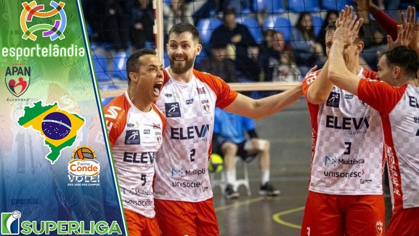 Apan/Eleva Blumenau x Farma Conde São José – Dica, palpite e prognóstico – 11/12