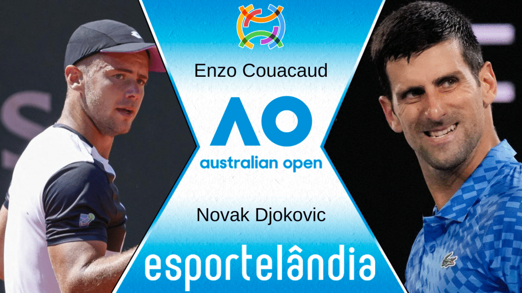 Enzo Couacaud x Novak Djokovic – Palpite e prognóstico – 19/01